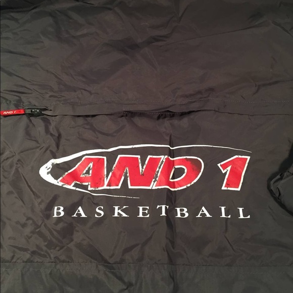VINTAGE AND1 Windbreaker Jacket - Picture 5 of 5